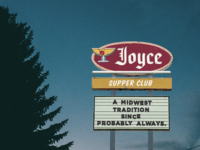 JOYCE Supper Club gigi grandma joyce midwest supperclub