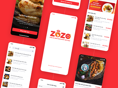 ZoZo - Food App Design