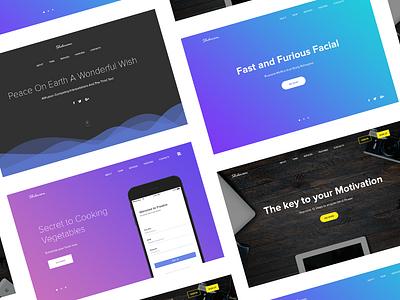 Hero website headers Freebie