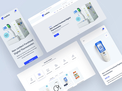 medicia online medicine store concept clean design ecommerce health marketing medical medicine medicine shop minimal shop shopping app startup ui ux