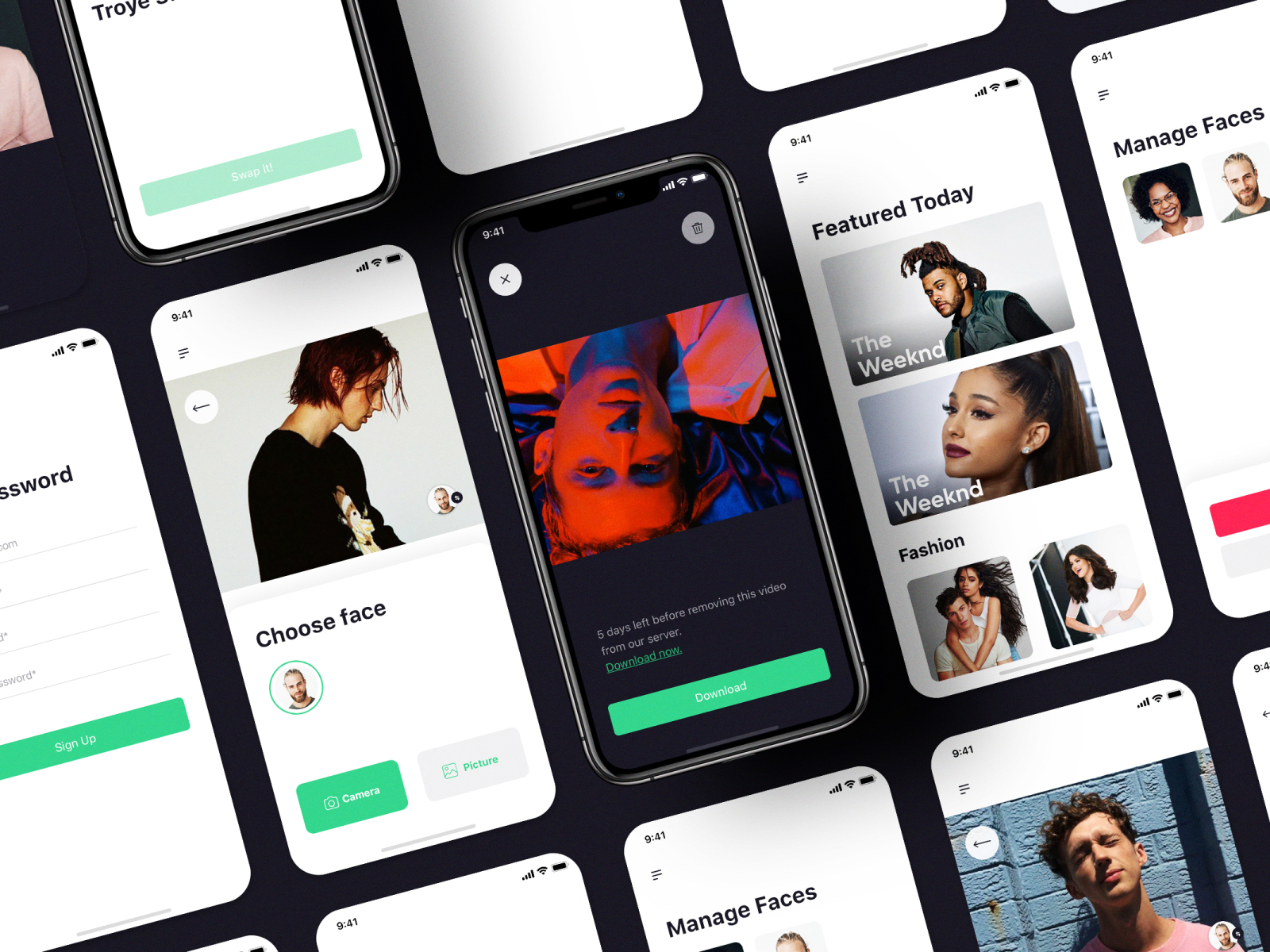 Face Swap App by Sun on Dribbble