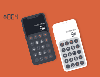 calculator app design ui ux