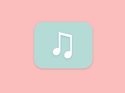 app icon (music) app design logo ui ux