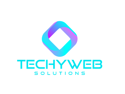 TechyWeb Solutions branding design graphic design logo webdesign