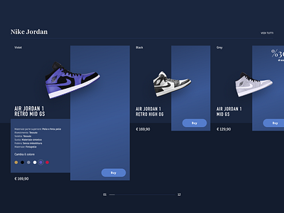 Nike Jordan branding color dailyui design jordan landing nike nike air nike air max shoes ui