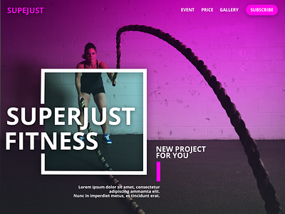 Fitness dream fitness minimalist news planning sport ui ux work