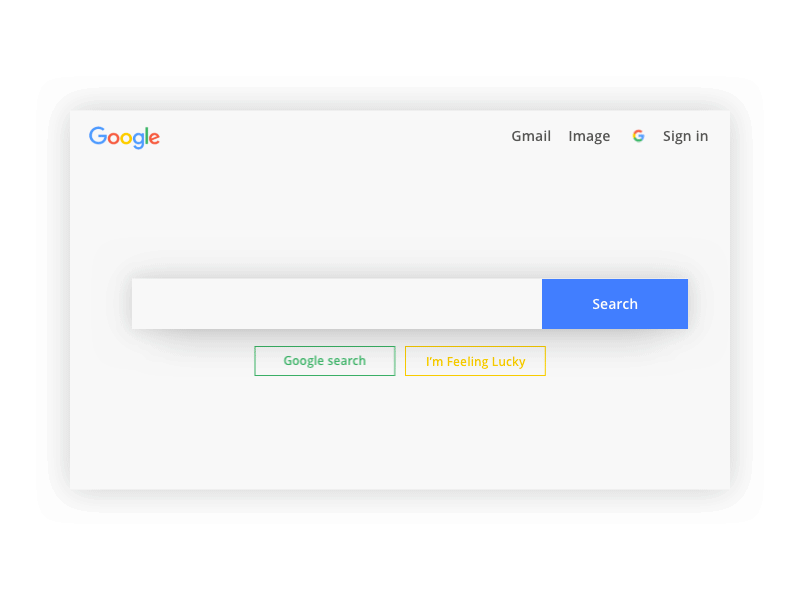 Google Search Restyling animation branding dots google icons logo motion system transitions