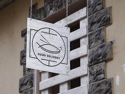 Daily UI: Logo Sushi Delivery