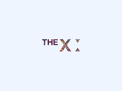 The XX logo color daily ui icon logo minimal xx