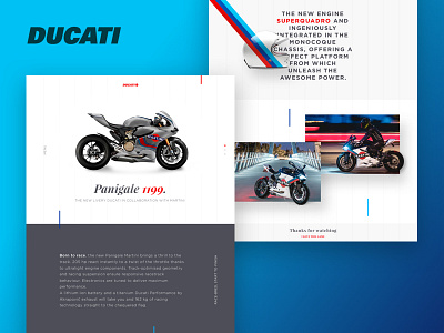 Daily UI:  Landing Page  Ducati