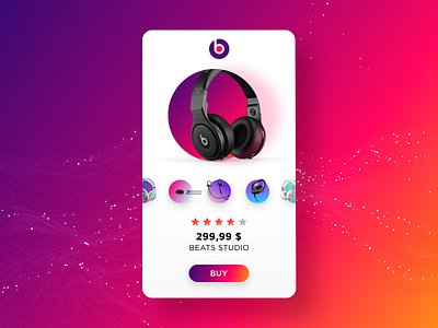 Daily UI: Beats beats daily ui: