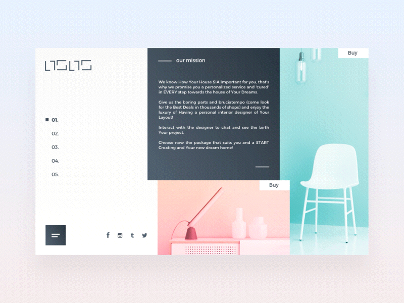 DailyUI Interior Designer