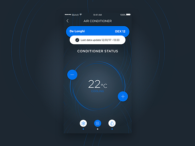 Daily UI: Air Conditioner Controller