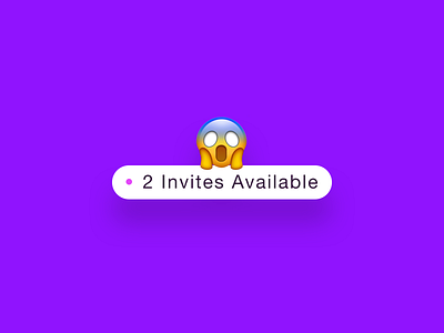 Two Dribbble Invites available dribbble emoji invites