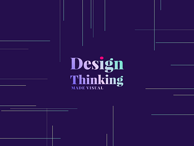 Design Thinking color designthinking gradient gui logo newtrend visual