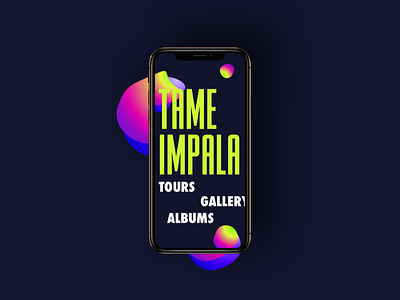Tame Impala color gradient music tameimpala