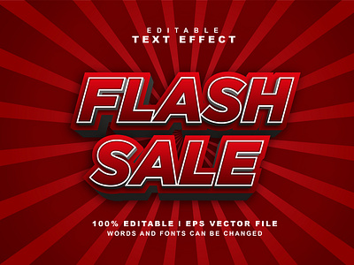 Flash Sale Text Effect