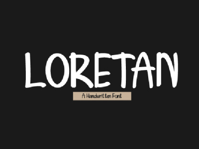 Loretan Font