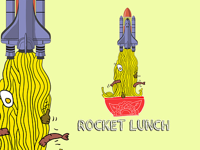 grab a lunch animation branding graphic design logo