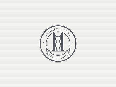 Litton Realty badge branding emblem logo monogram real estate