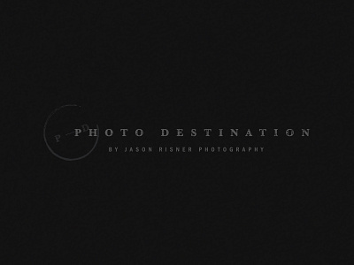 Photo Destination brand logo mark photography