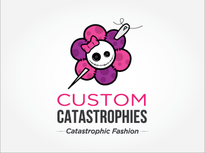 Custom Catastrophies concept contest design logo