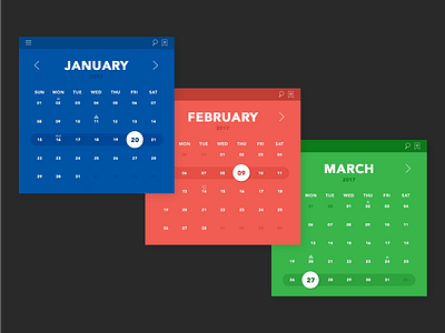 Calendar UI