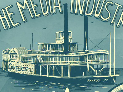 Illustration for conference web illustration