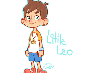 Little Leo character design leo little lucarelli luigi