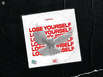 ''Lose Youself " Cover Design album art album cover cover design coverart design graphic design illustration logo mixtape photoshop samiidesigns