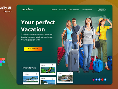 Landing page