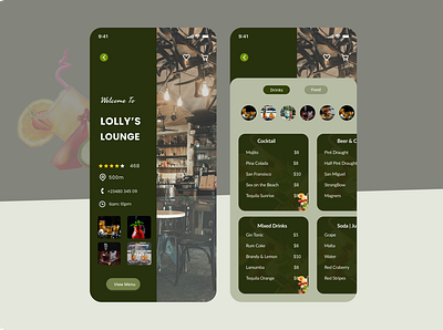 Menu 3d dailyui design ui