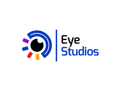 Eye Studios logo 2 broadcasting design graphic design logo media production social