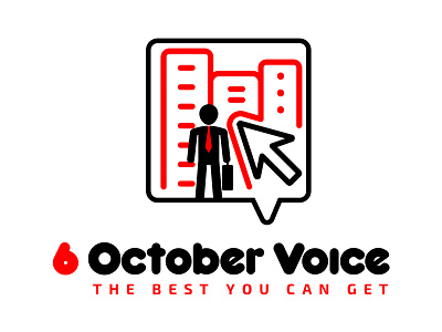 6 October Voice Logo