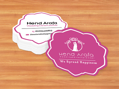 Flower Shaped Business Card