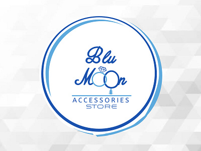 BluMoon Accessories Store accessories blue bracelet design logo moon ring store