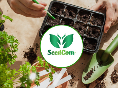 SeedCom (Brand Identity Design) branding design graphic design illustration logo ui vector