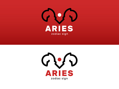 ARIES ♈ | Weekly WarmUp adobeillustator logo monogram logo monoline weekly warm up