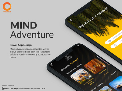Mind Adventure app app desigbn behance branding cooldesigns design dribbble graphic design icon illustration logo marketing oddchoices promotions travel app typography ui uiux ux vector