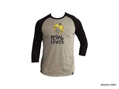 Regal Power | tee branding design fan art illustration logo vector