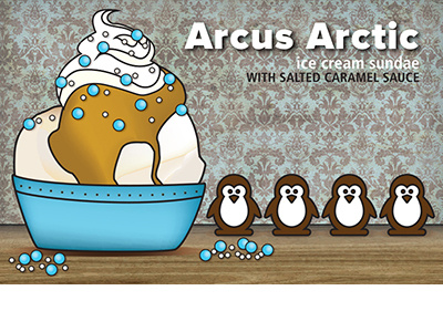 Custom Illustrations: Arcus Arctic Sundae