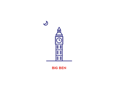 Big Ben ai big ben city illustration illustrator london stroke vector