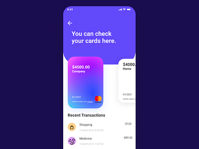 Credit card dailyui design ui ux