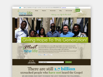 Non-Profit | Website Design design missions non profit web websites