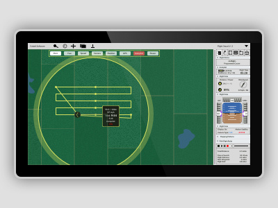 Drone Flight Tablet drone software uiux