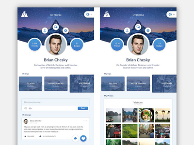 Social Travel | App Design