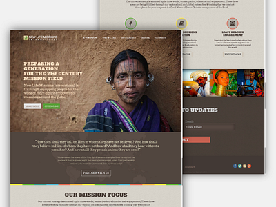 Non-Profit Missions Organization | Website Design non profit