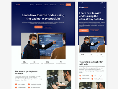 Landing Page - Learn Programming