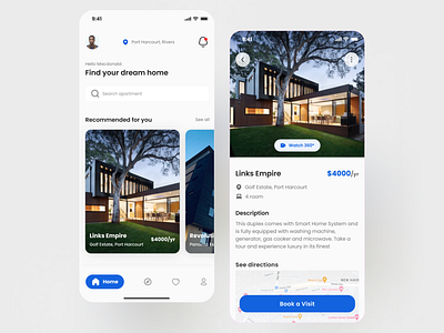 Real Estate App UI