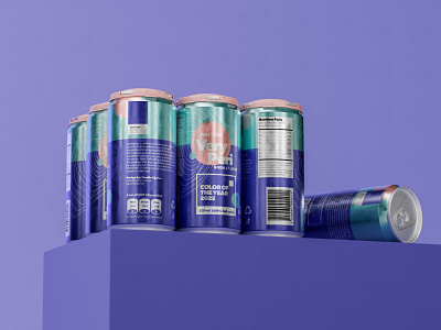 Soda Pantone 2022 🥤 3d branding c4d cgi design logo packaging render soda